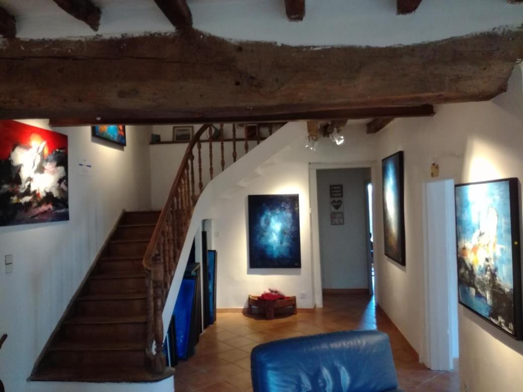 Galerie D'Art D'Une Ancienne Mairie De 1783 Espelette Bagian luar foto